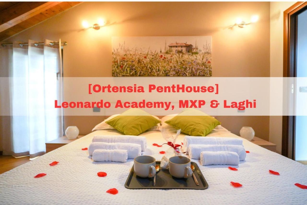 Ortensia Penthouse Leonardo Academy, Mxp & Laghi Сесто-Календе Экстерьер фото